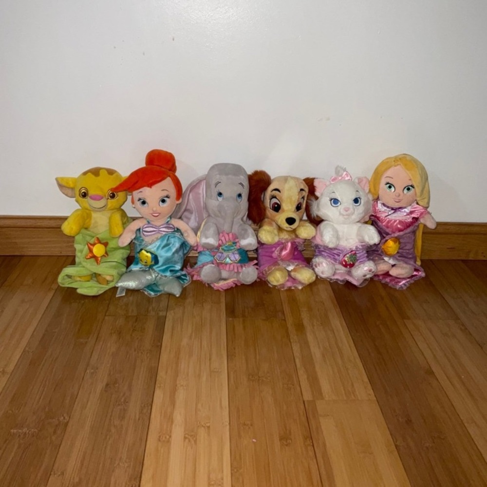 Disney Babies Plush Lot Bundle